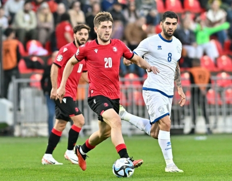 Georgia vs Đảo Síp (20:00 – 15/10) | Xem lại trận đấu