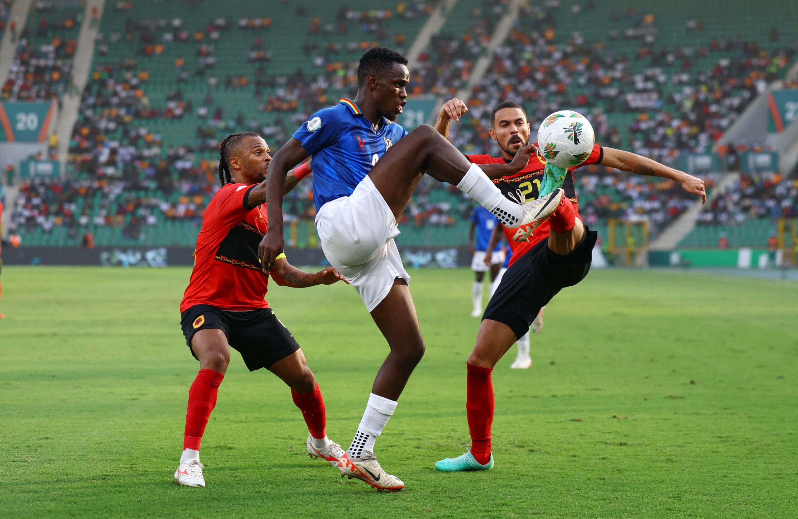 Angola vs Namibia (00:00 – 28/01) | Xem lại trận đấu