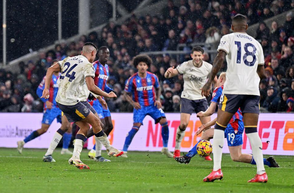 Crystal Palace vs Everton (00:30 – 16/02) | Xem lại trận đấu