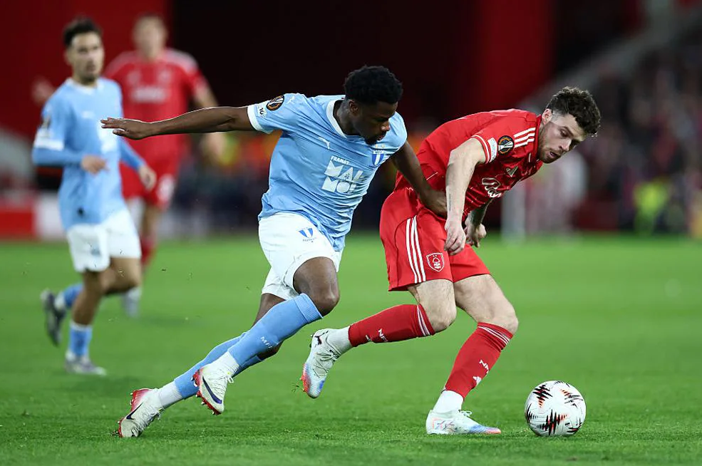 Nottingham Forest vs Malmo FF (03:00 – 28/11) | Xem lại trận đấu